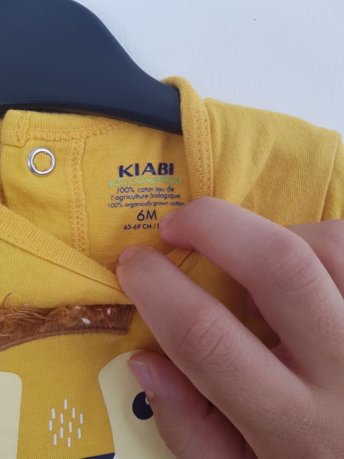 Pyjama en coton taille 6 mois - photo numéro 3