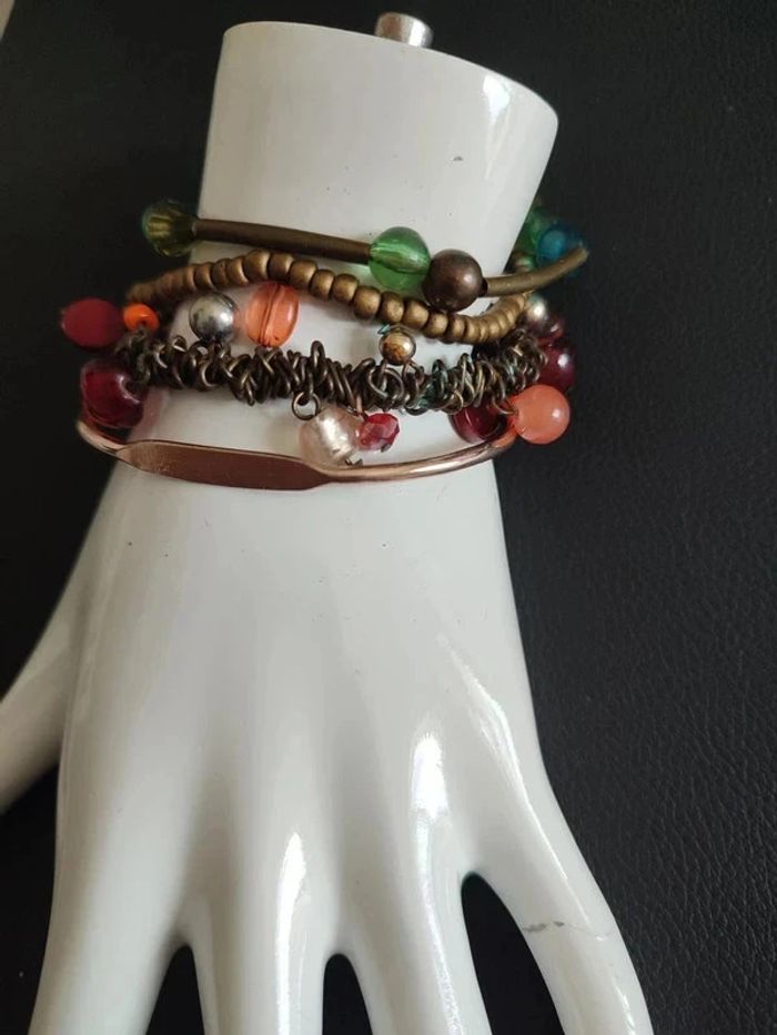 Lot 4 bracelets - photo numéro 3