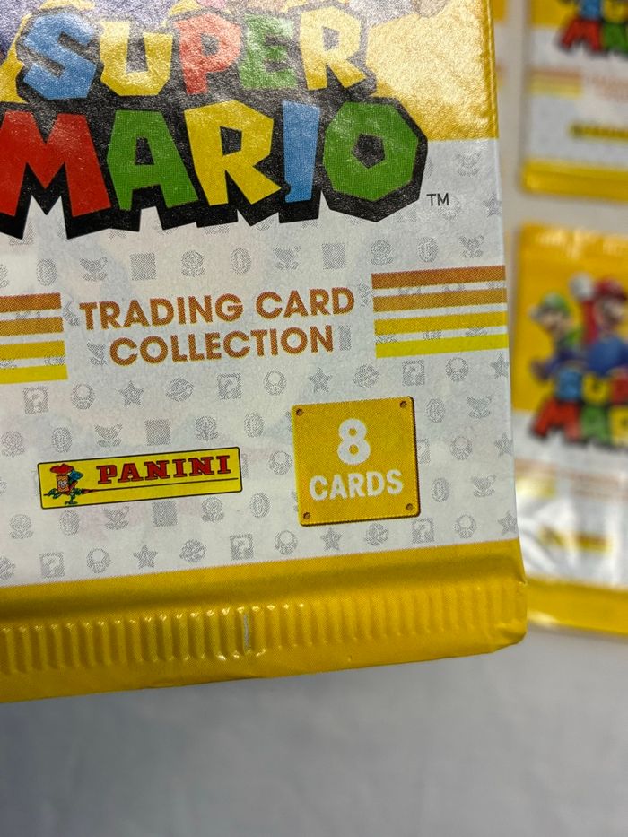 8 boosters panini SUPER MARIO - photo numéro 4