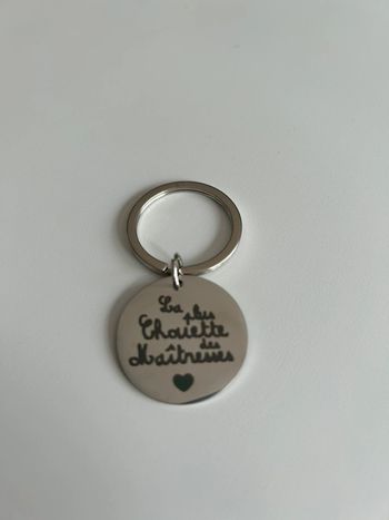 Porte clé la plus chouette des maîtresses neuf