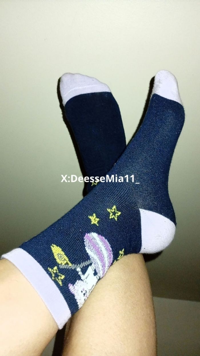 Chaussettes a motif