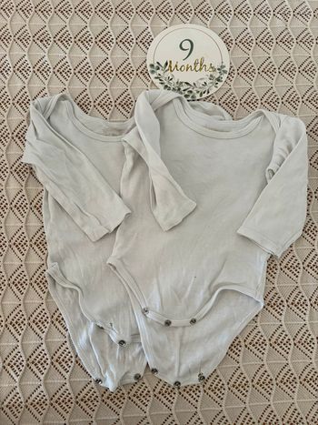 2 bodies manches longues