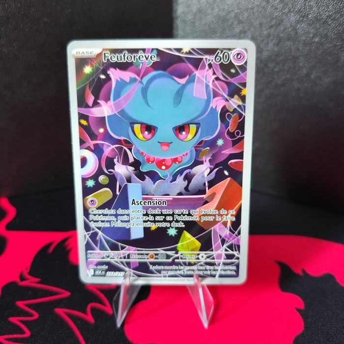 Carte pokémon neuve 🇨🇵 Feuforeve 233/217 Héros transcendants - photo numéro 2