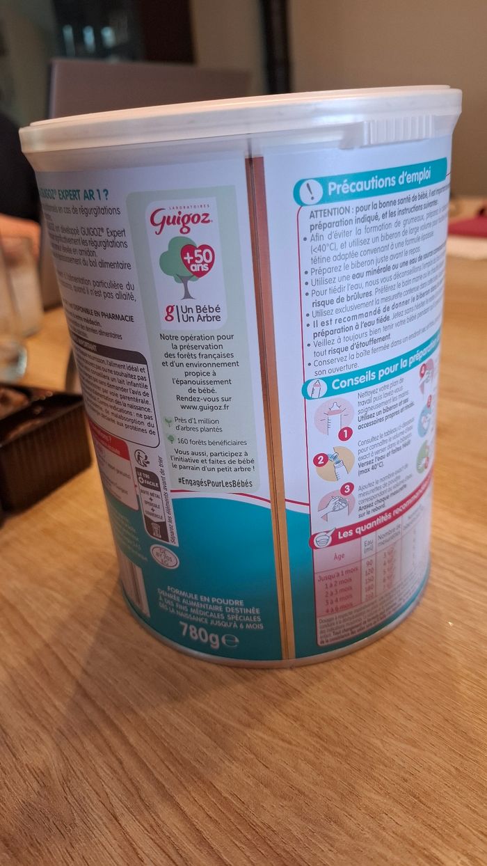 Lait AR guigoz expert - photo numéro 2