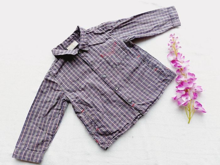 Chemise manches longues DPAM 18 mois - photo numéro 2