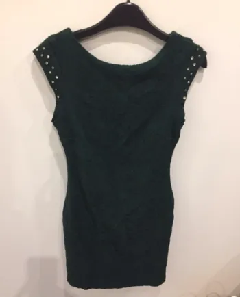 Robe soirée Zara verte