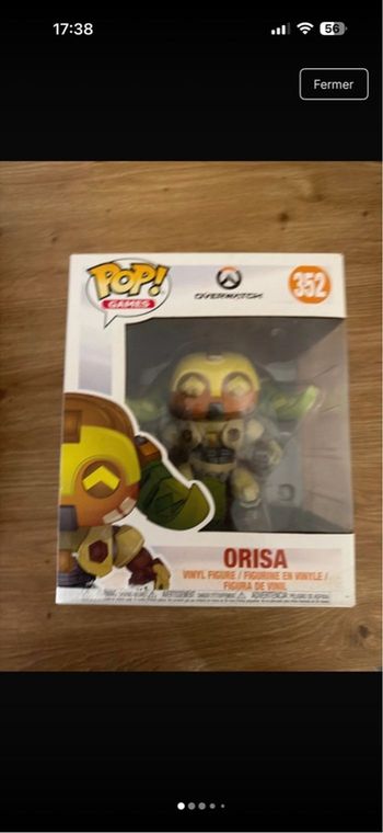 Pop overwatch orisa