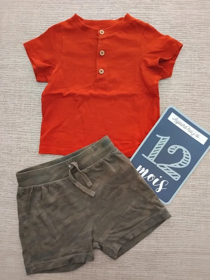 Ensemble 9/12 mois / 74-80 cm