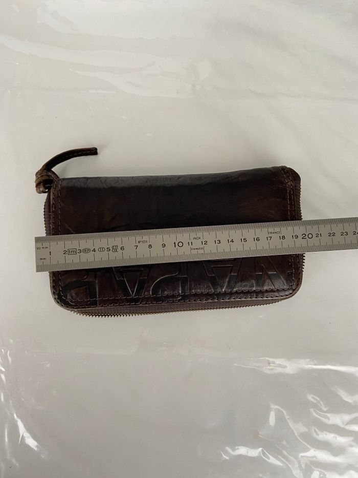 Portefeuille long zippé Napapijri cuir - photo numéro 9