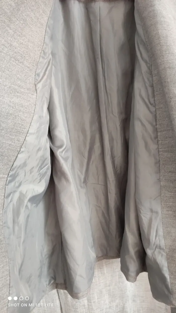 Manteau gris noisy may - photo numéro 3