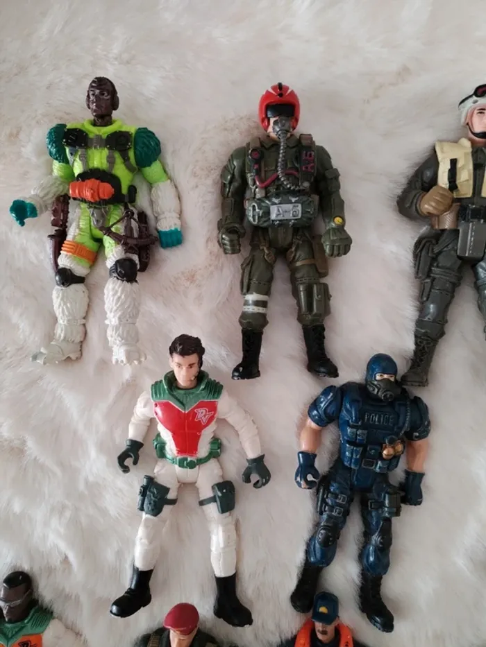 Figurines Chap Mei soldats vintage - photo numéro 2