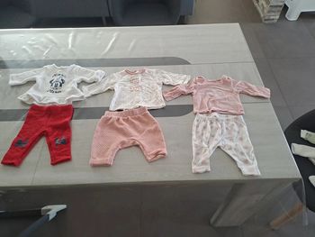 Lot ensemble bébé fille