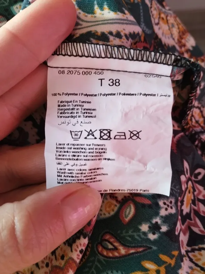 Blouse motifs vintage - photo numéro 6