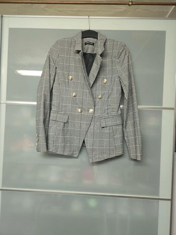 Blazer avec poches appliquées