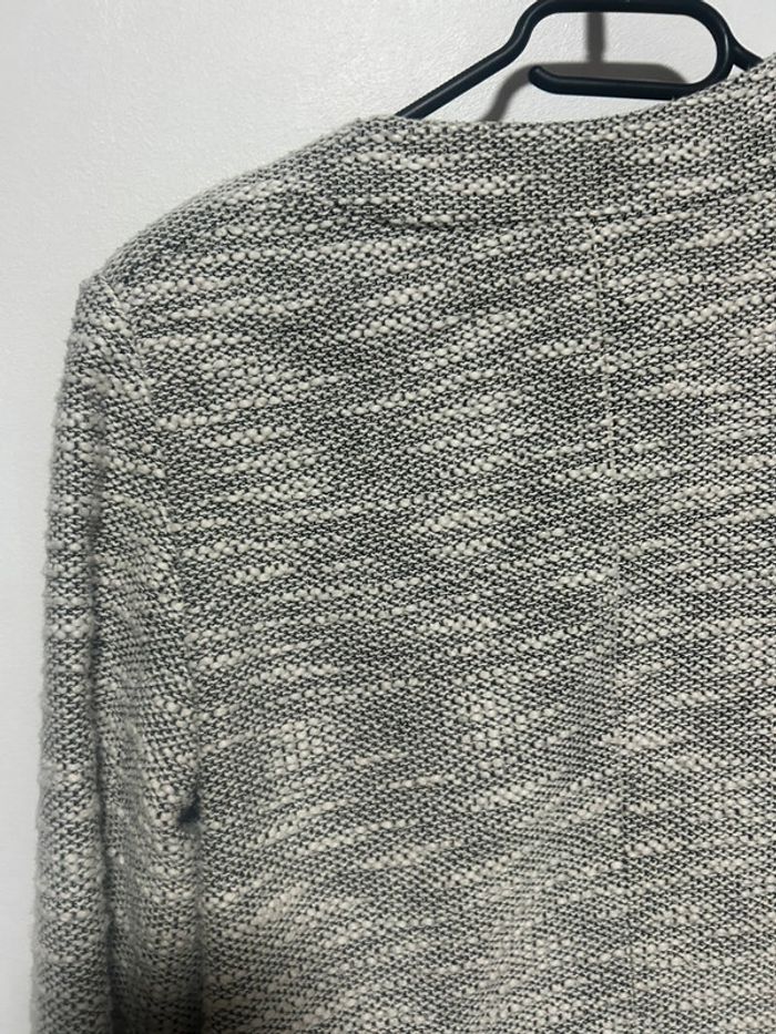 Jolie veste tissée • gris • effet tweed • Promod • Taille 38 • coton - photo numéro 11