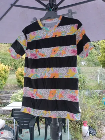 T-shirt noir homme