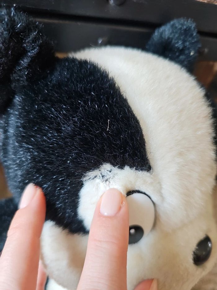 Peluche chat Pif et Hercule vintage - photo numéro 4