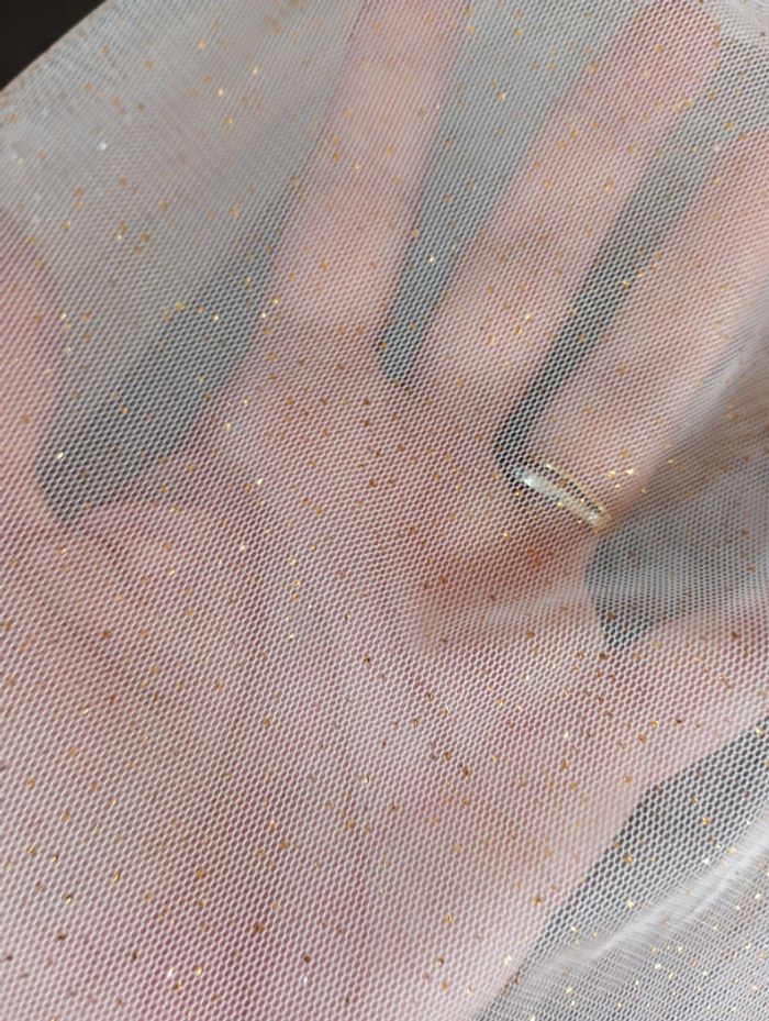 Jupe de fête soirée anniversaire mariage Noël Fille 7/8 ans paillettes Primark - photo numéro 3