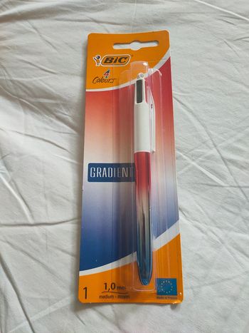 Bic 4 couleurs gradient