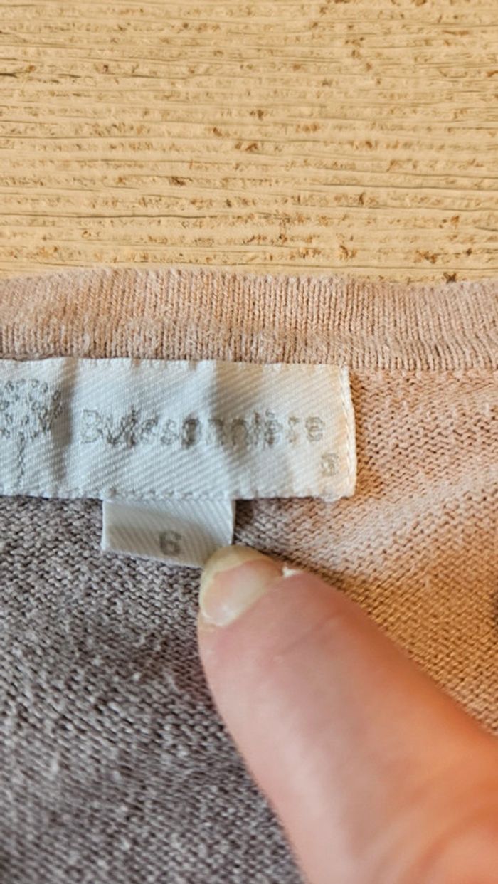 Boléro à manches longues beige foncé, Buissonnière, 6 ans, nickel - photo numéro 7