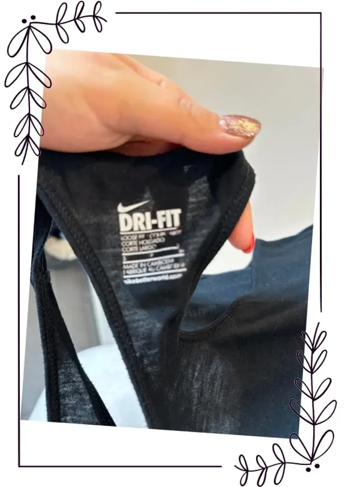 Débardeur Nike rose et noir - photo numéro 6
