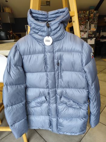 Doudoune grand froid jott Dakhla homme bleu délavé