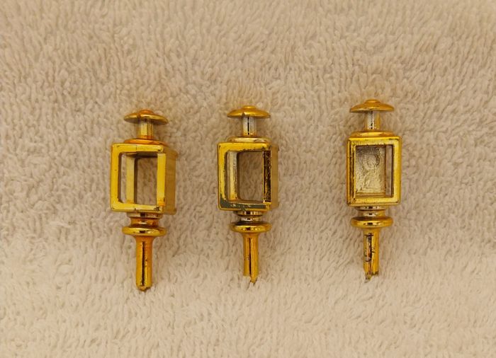 lot Playmobil lanterne chromée chrome lampe médiéval pirate