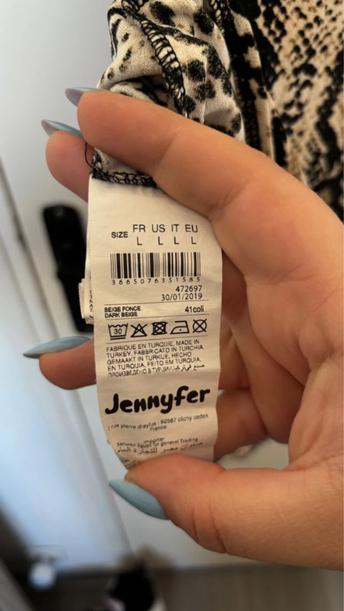 Body léopard taille L Jennyfer en très bon état - photo numéro 5