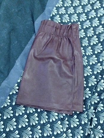 Jupe simili cuir