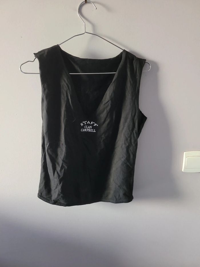 T-shirt noir taille S Clan Campbell