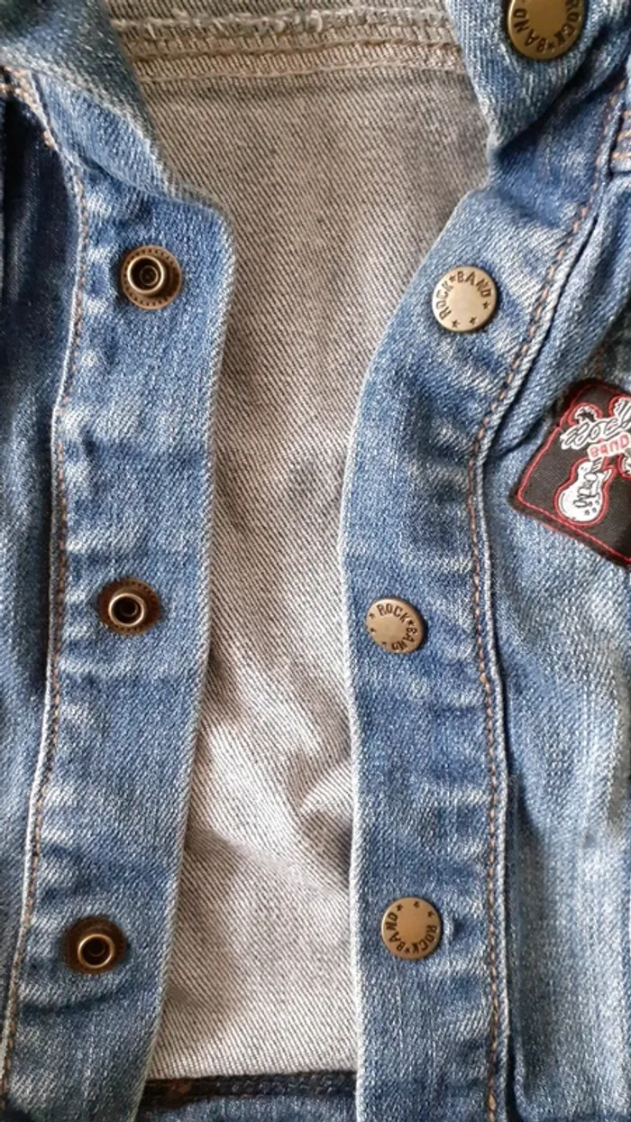 Veste en jeans - photo numéro 6