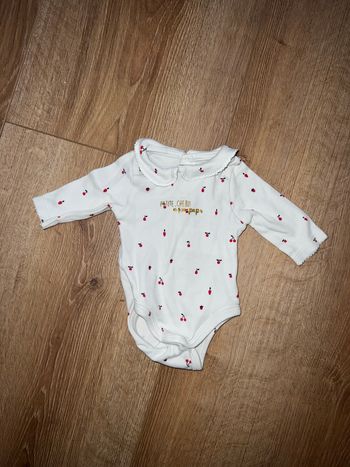 Body petite chérie à son papa verbaudet 1 mois