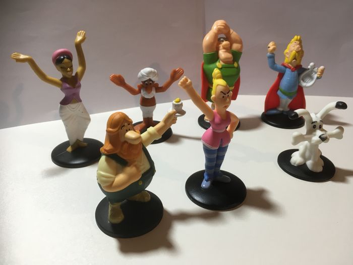 Lot de 7 figurines de Astérix + Astérix offert - photo numéro 2