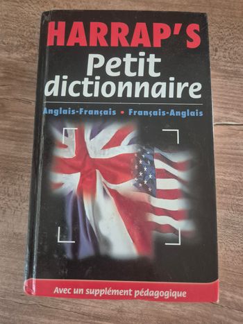 Petit dictionnaire anglais/français