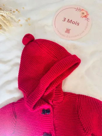 gilet jacadi 3 mois