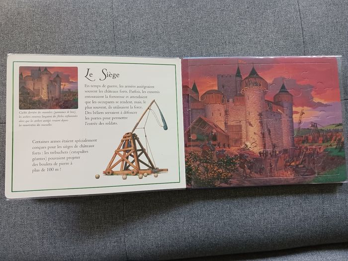Chevaliers et châteaux forts avec puzzles - photo numéro 6