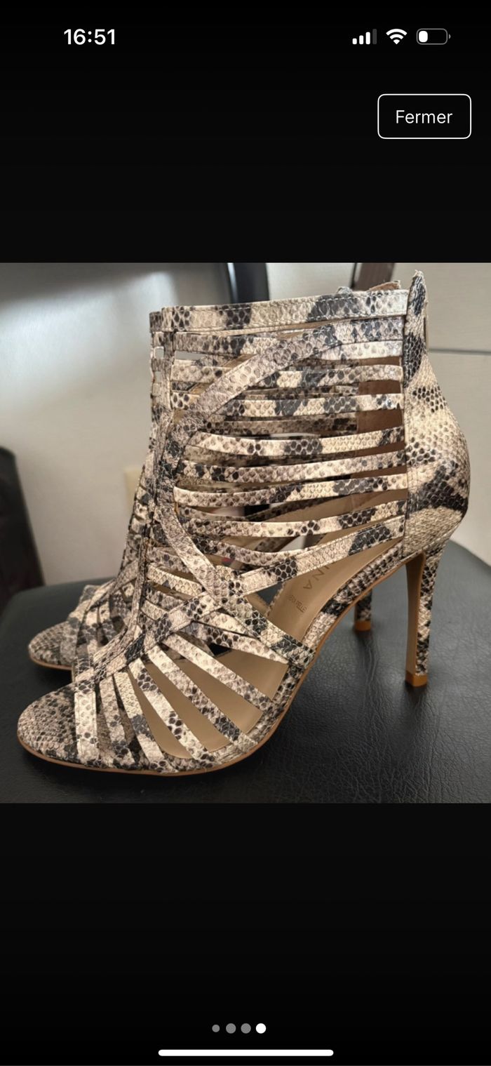 Jolies sandales en cuir San Marina - photo numéro 4