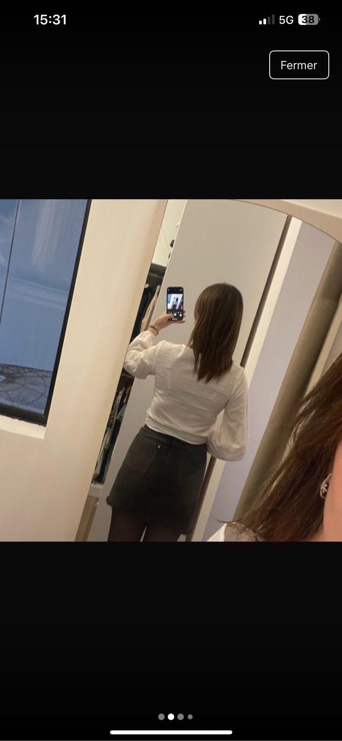 Blouse à noeud H&M - photo numéro 2