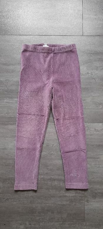 Legging en velours