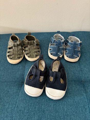 Lot 3 paires sandales été bébé