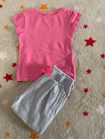 Ensemble de sport Orchestra & Gemo Rose & Gris 3 ans