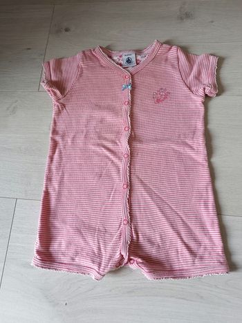 Combi short Petit Bateau 6 mois