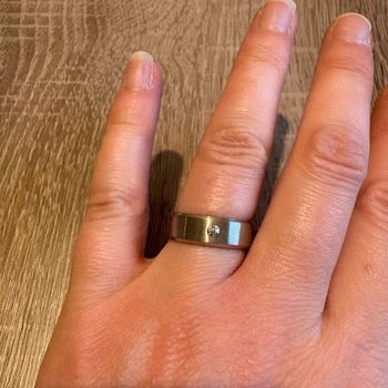 Bague argentée • neuve 🌿