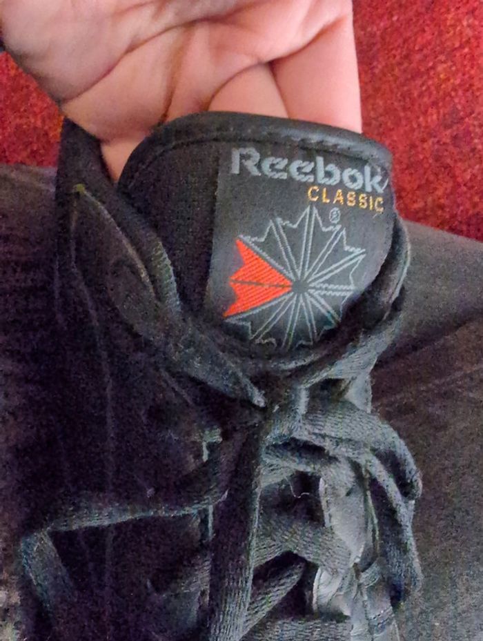 Baskets noires cuirMixte taille 40 - photo numéro 5