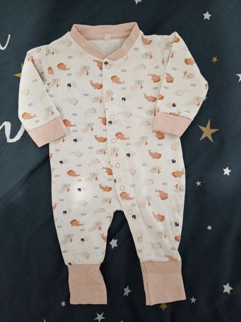 Pyjama sans pied "poisson" _ T.62cm