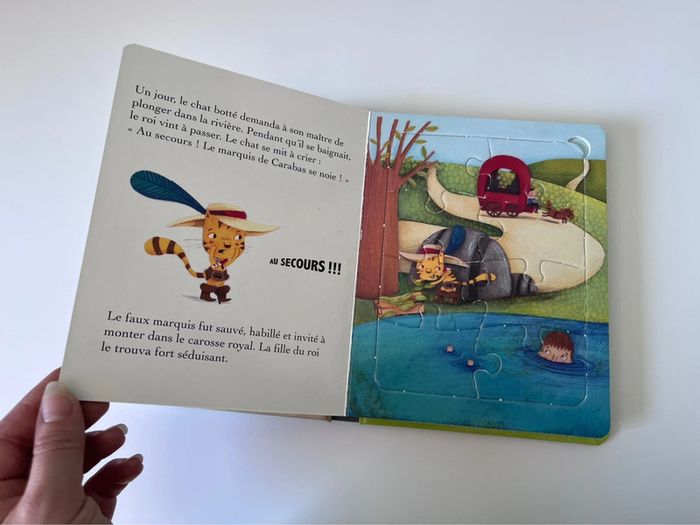 Mon livre puzzles 🧩 le chat botté - photo numéro 2