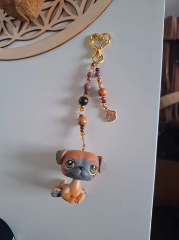 Porte clés petshop chien
