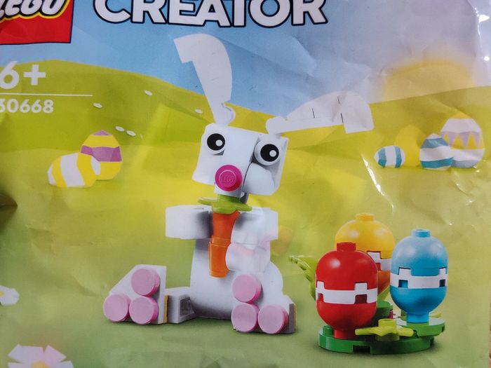 Lego Creator Pâques Lapin blanc et oeufs - parfait état - Jamais ouvert - photo numéro 2
