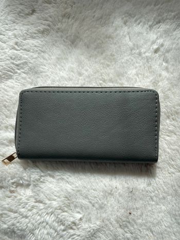 Portefeuille gris foncé neuf