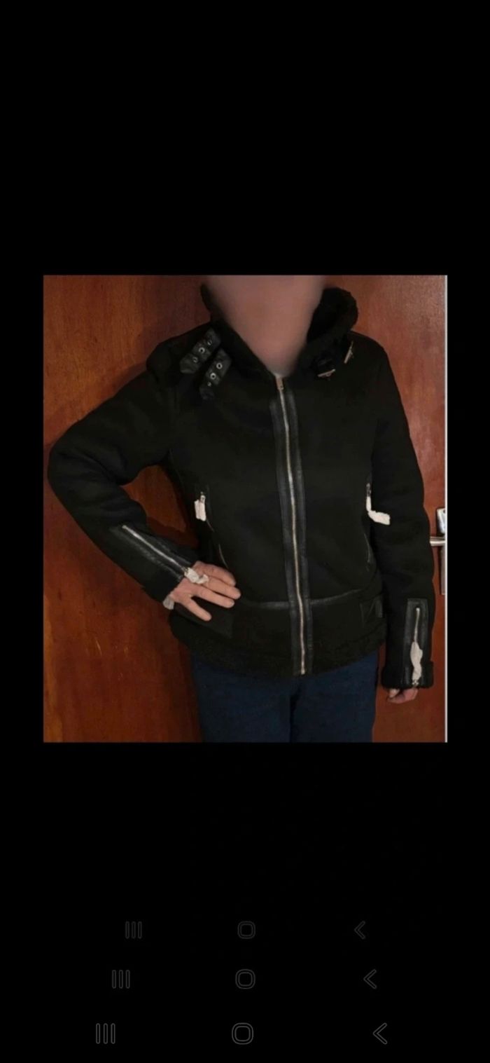 Manteau noir colynn noir tL - photo numéro 4